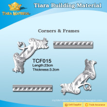 PU wall corners and photo frame moldings for decoration